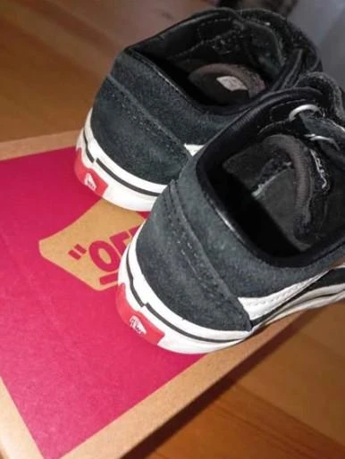 Hermosos Zapatos Vans Negros para bebe talla 21 – photo 7